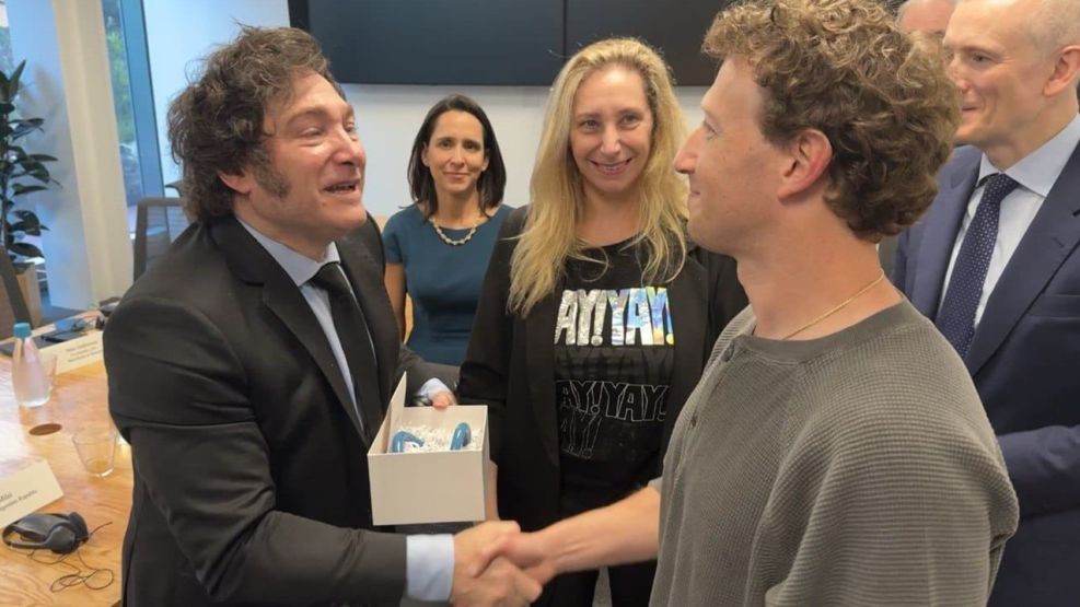 El presidente se reunió con Mark Zuckerber | Nacionales