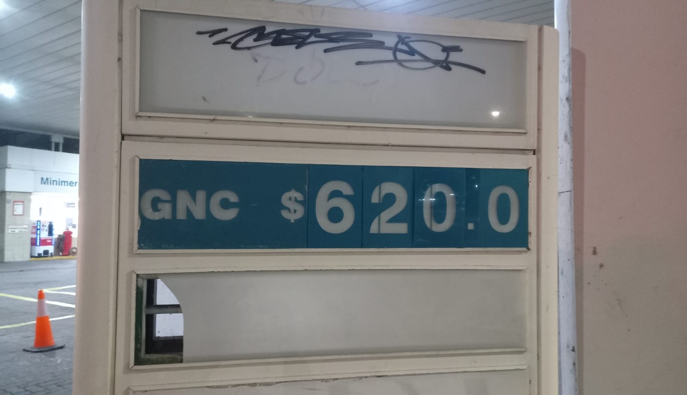 Aumentó el GNC en Santa Fe y el metro cúbico llegó a los $620 | Información General