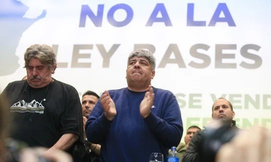 Pablo Moyano a senadores: “héroes o traidores” | Nacionales