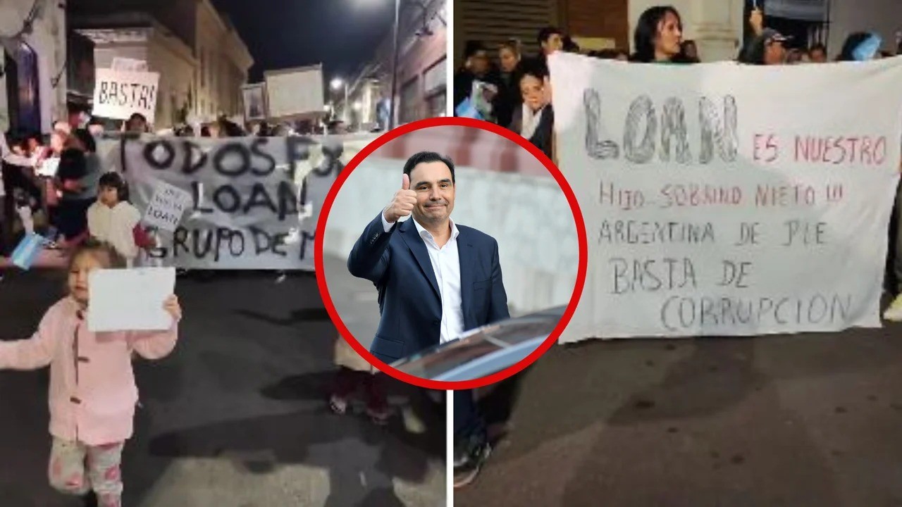 Las calles de Corrientes reclamaron contra Gustavo Valdés por el caso Loan | Nacionales