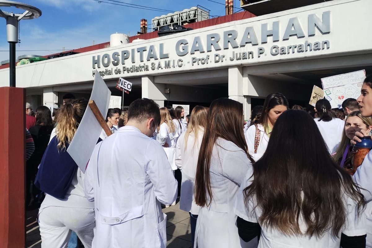 Trabajadores del Hospital Garrahan comienzaron un paro total por 48 horas | Nacionales