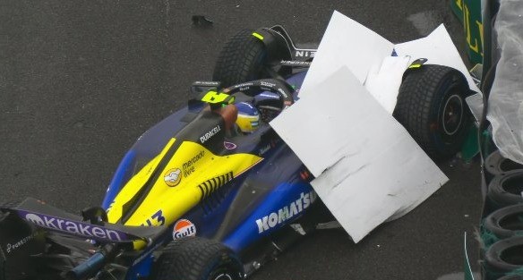 Video: Así fue el accidente de Franco Colapinto en la clasificación del Gran Premio de Brasil de la Fórmula 1 | Deportes