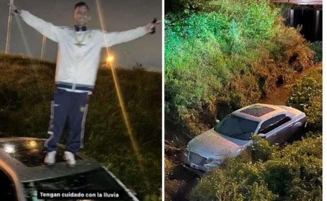 L-Gante volcó camino a una entrevista y aseguran que "estaba en shock" | Espectaculos