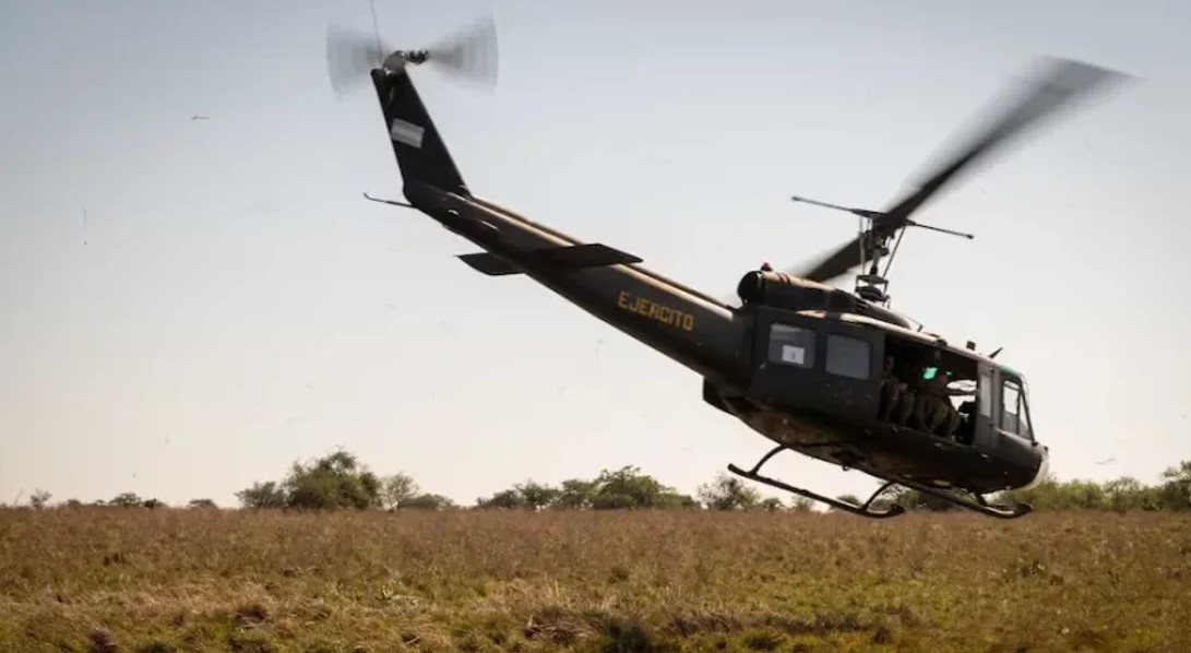 Cayó un helicóptero del Ejército en Campo de los Andes con cinco tripulantes | Nacionales