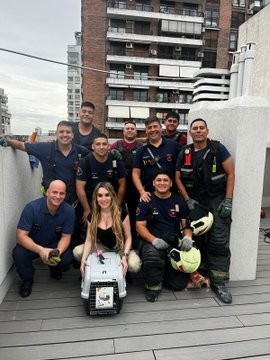 Bomberos de Capital Federal rescataron al gato de Fátima Florez | Espectaculos