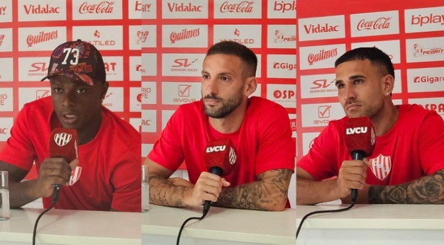 Unión presentó a sus tres nuevo refuerzos | Deportes