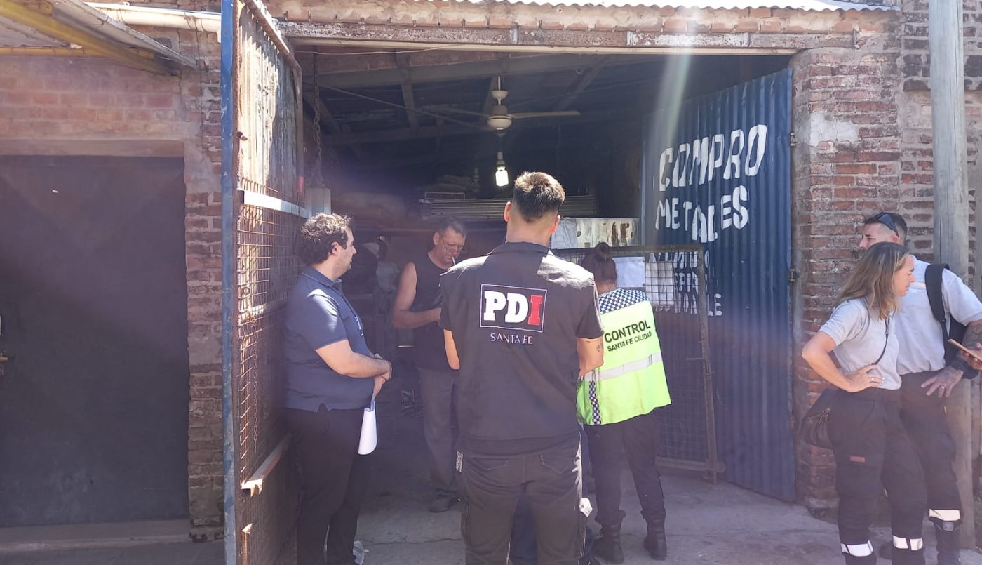 Detuvieron a dos hombres en controles a chatarrerías | Policiales