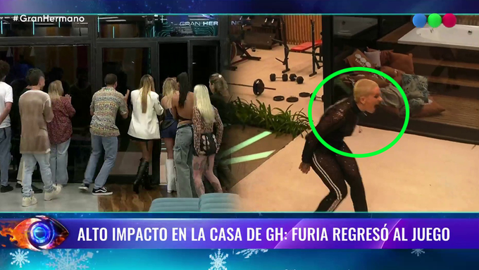 Furia volvió a la casa de Gran Hermano: mirá cómo fue la impresionante presentación | Espectaculos