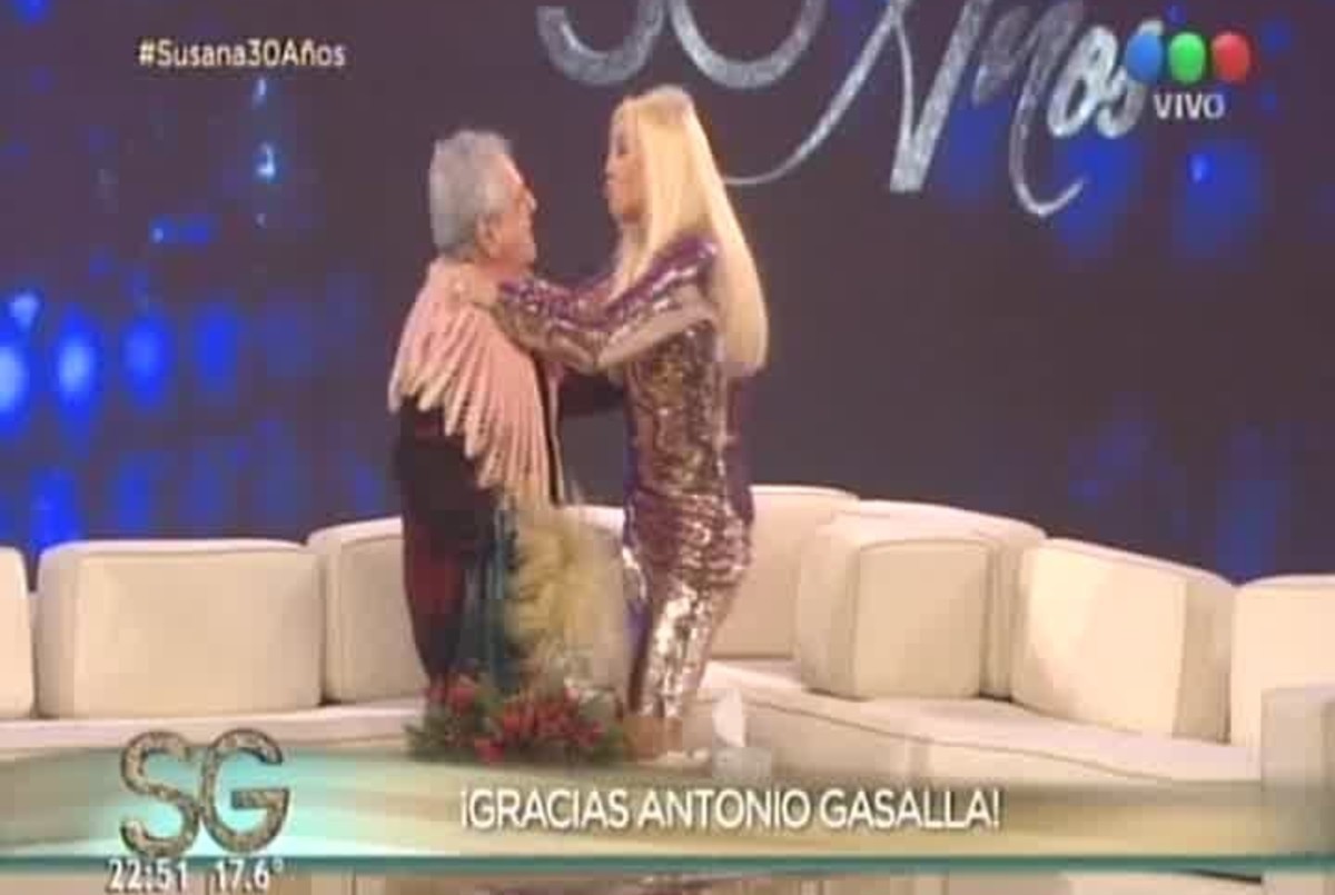 La última participación de Gasalla en el programa de Susana Giménez | Espectaculos