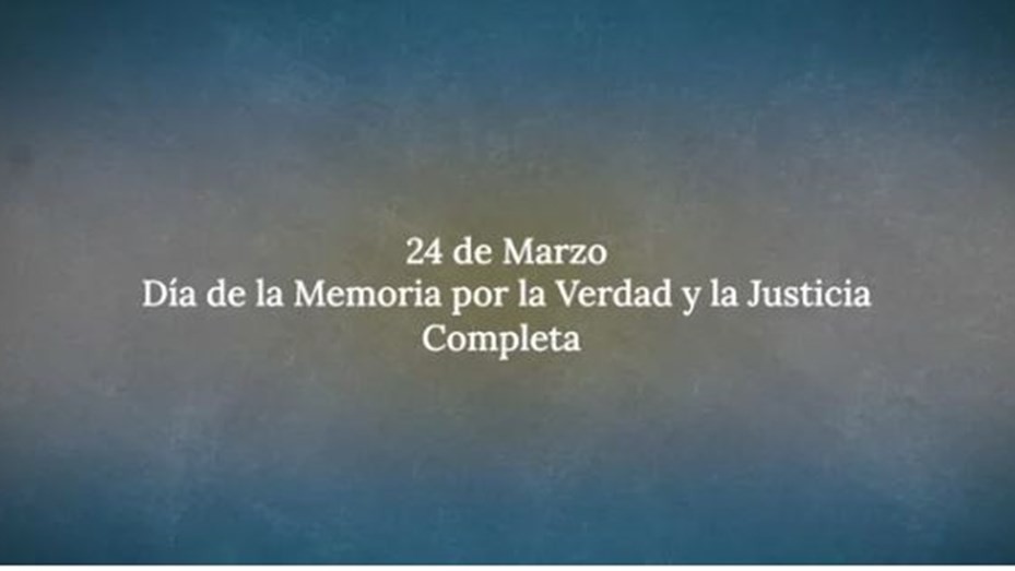 El Gobierno reivindica la “Memoria completa” en un video por el 24 de Marzo | Nacionales