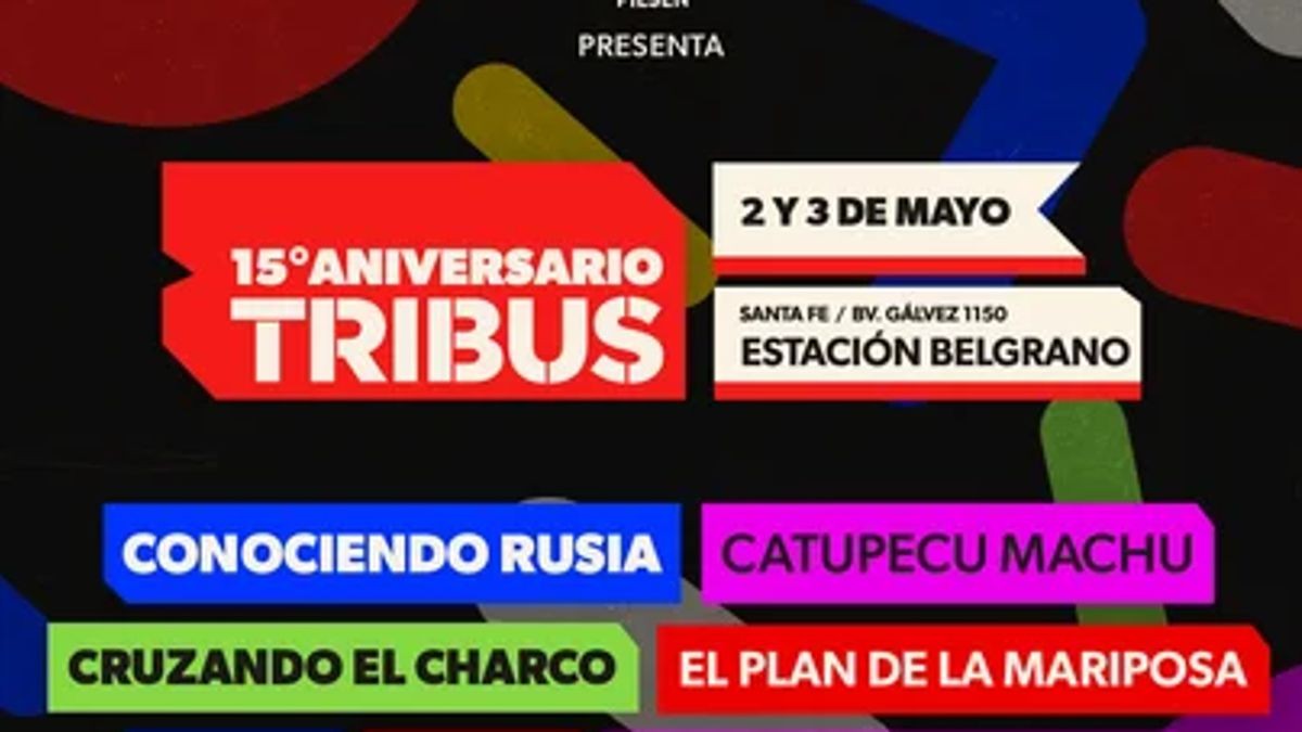 Cuenta regresiva: últimas entradas para el festival Tribus 15 aniversario | Espectaculos