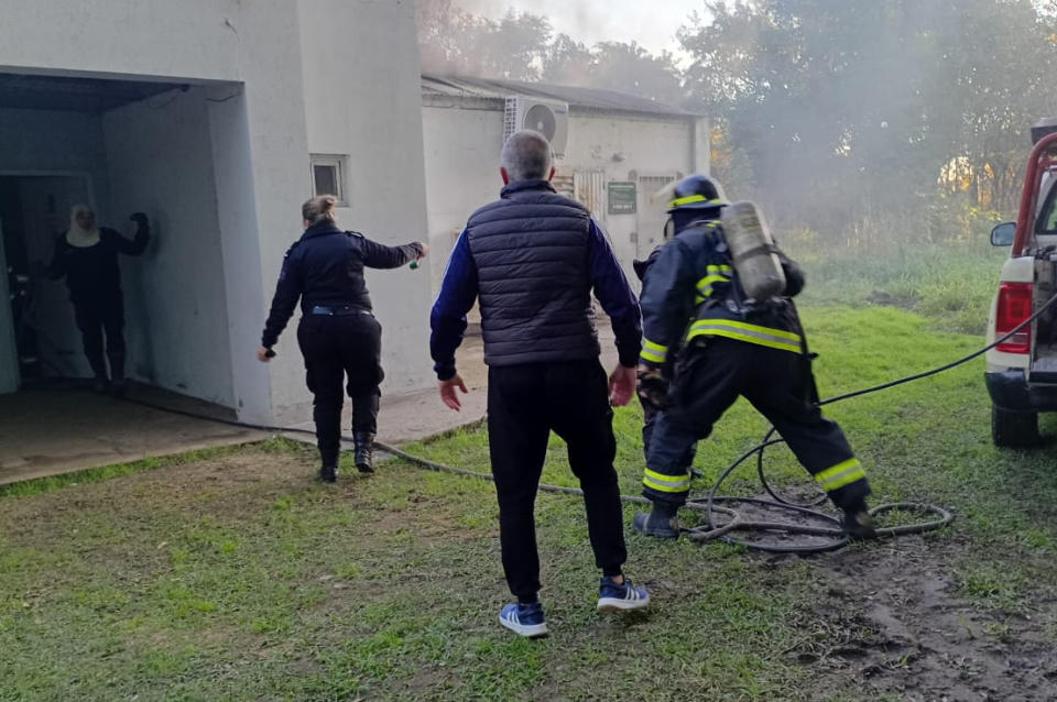 Doce animales murieron tras incendio en la granja La Esmeralda | Policiales