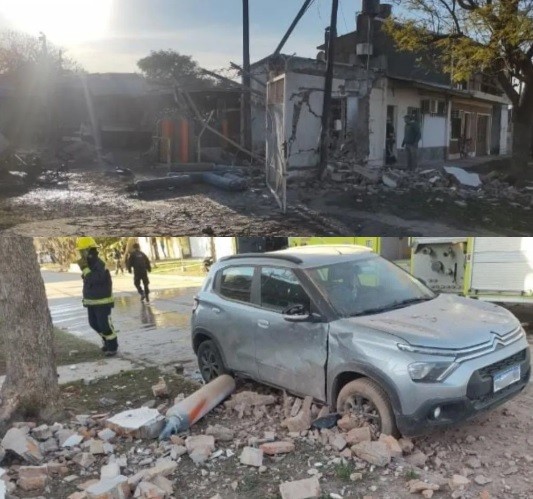 Dos trabajadores resultaron heridos tras explosión en Tostado | Policiales