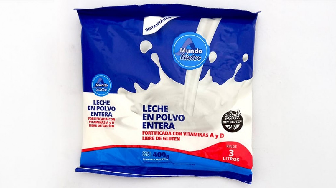 Alerta alimentaria por leche en polvo de la marca Mundo Lácteo | Salud