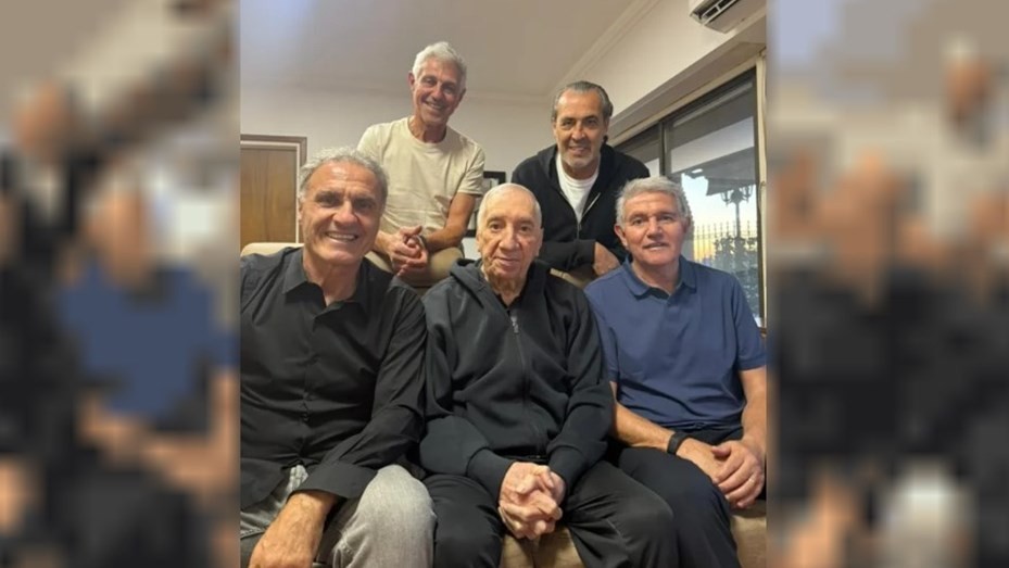 Un grupo de campeones del Mundo de 1986 fue a visitar a Carlos Bilardo | Deportes