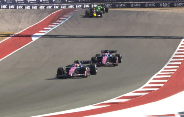 Colapinto desobedeció órdenes y cerró el GP de Estados Unidos con una maniobra rebelde | Deportes