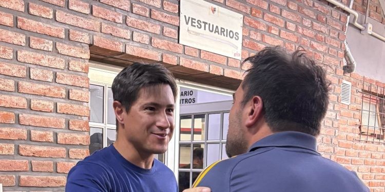 Medrán continúa trabajando en Colón: fue a ver el partido de la reserva | Deportes