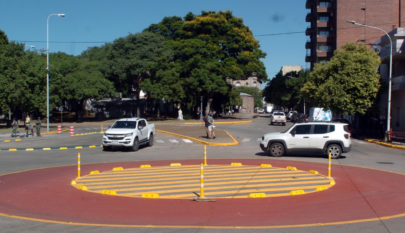 Parque del Sur: avanzan los trabajos de seguridad vial y reordenamiento vehicular | Noticias