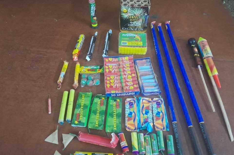 Operativo nocturno: decomisan pirotecnia en inmediaciones del Parque Federal | Información General