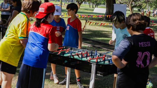 Juegos Suramericanos: se realizó la propuesta “Deportes y Recreación en tu Barrio” en el Parque Federal