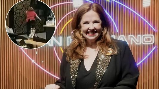 Andrea del Boca quedó eliminada de Gran Hermano Generación Dorada tras su fuerte caída