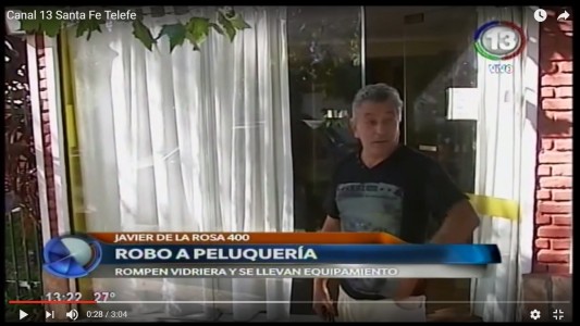 ROBO A PELUQUERIA