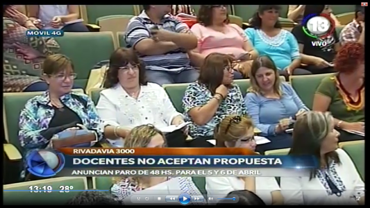 DOCENTES NO ACEPTAN PROPUESTA DE GOBIERNO