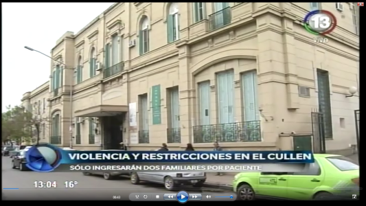VIOLENCIA EN EL HOSPITAL CULLEN