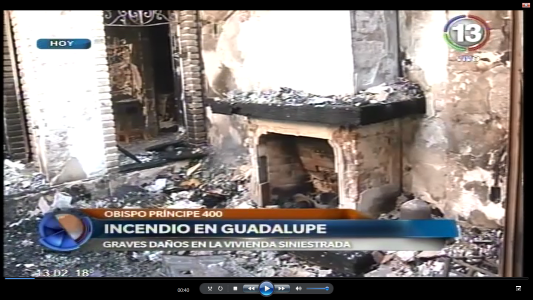 INCENDIO EN GUADALUPE