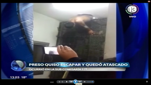 QUERÍA ESCAPARSE, PERO....