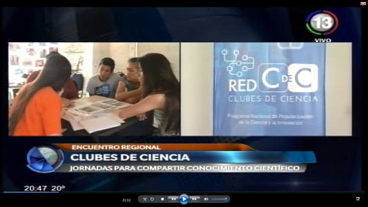 CLUBES DE CIENCIA. PRIMER ENCUENTRO EN SANTA FE