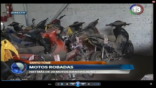 SANTO TOME: ROBO DE MOTOS