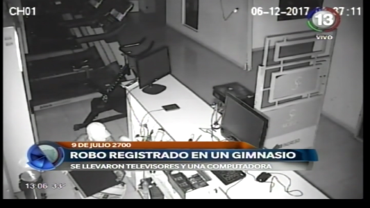 ROBO AL GIMNASIO