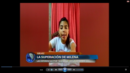 LA SUPERACION DE MILENA