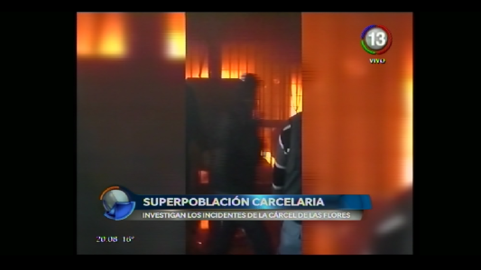 INCIDENTES EN LA CÁRCEL DE LAS FLORES