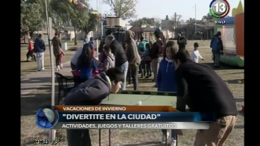 DIVERTITE EN LA CIUDAD EN PLAZA VANOSSI