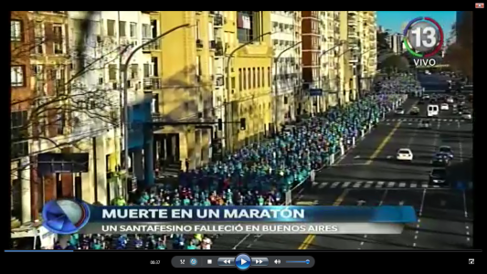 MUERTE EN EL MARATÓN