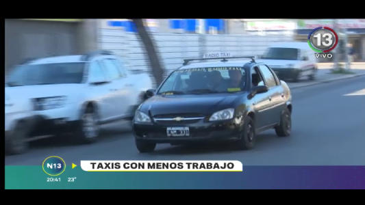 BAJA EN LA DEMANDA DE TAXIS