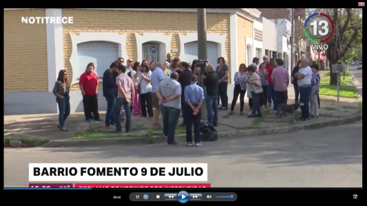 RECLAMOS EN BARRIO FOMENTO