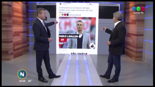 Pablo Lavallén nuevo DT de Colón