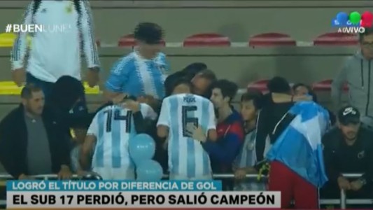 La Selección Argentina Sub 17 se consagró campeón en el Sudamericano aunque perdió ante Ecuador