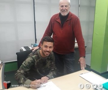 Colón confirmó la contratación de Federico Lértora