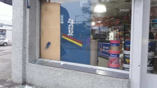 Nuevo robo a una pinturería del sur de la ciudad