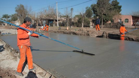 Se repararon unos 40.000 m2 de pavimento en la ciudad