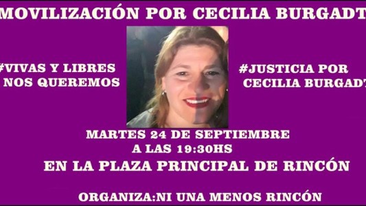 Convocan a una marcha pidiendo justicia por Cecilia Burgadt