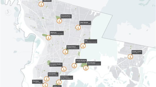 Habrá 14 puntos de salida para los hinchas de Colón