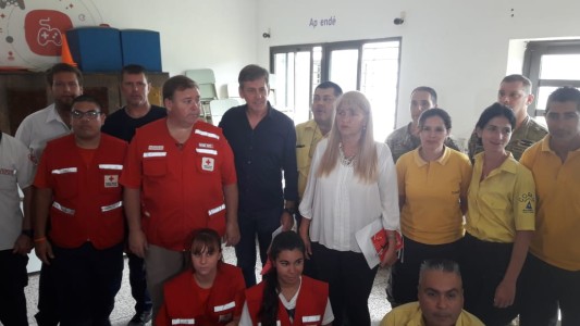 Jatón habló de la situación tras el temporal y criticó la gestión anterior