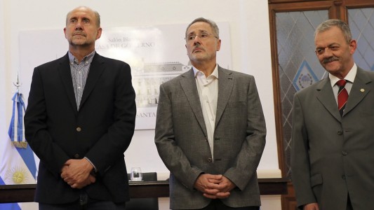 Perotti puso en funciones a las nuevas autoridades de la policía de la provincia