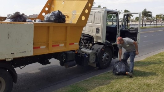 Se recolectaron 6 toneladas de residuos en la ciudad luego de la Nochebuena