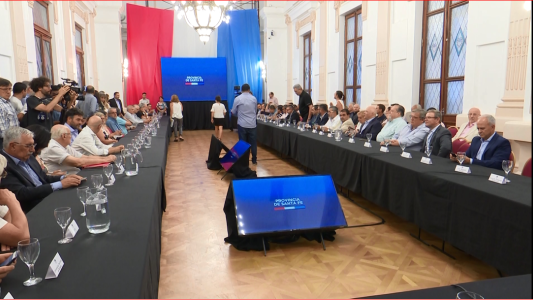 Perotti explicó a entidades y gremios la necesidad de sancionar la ley de emergencia